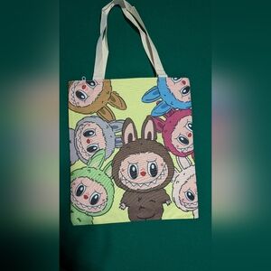Colorful Cartoon Character Tote Bag